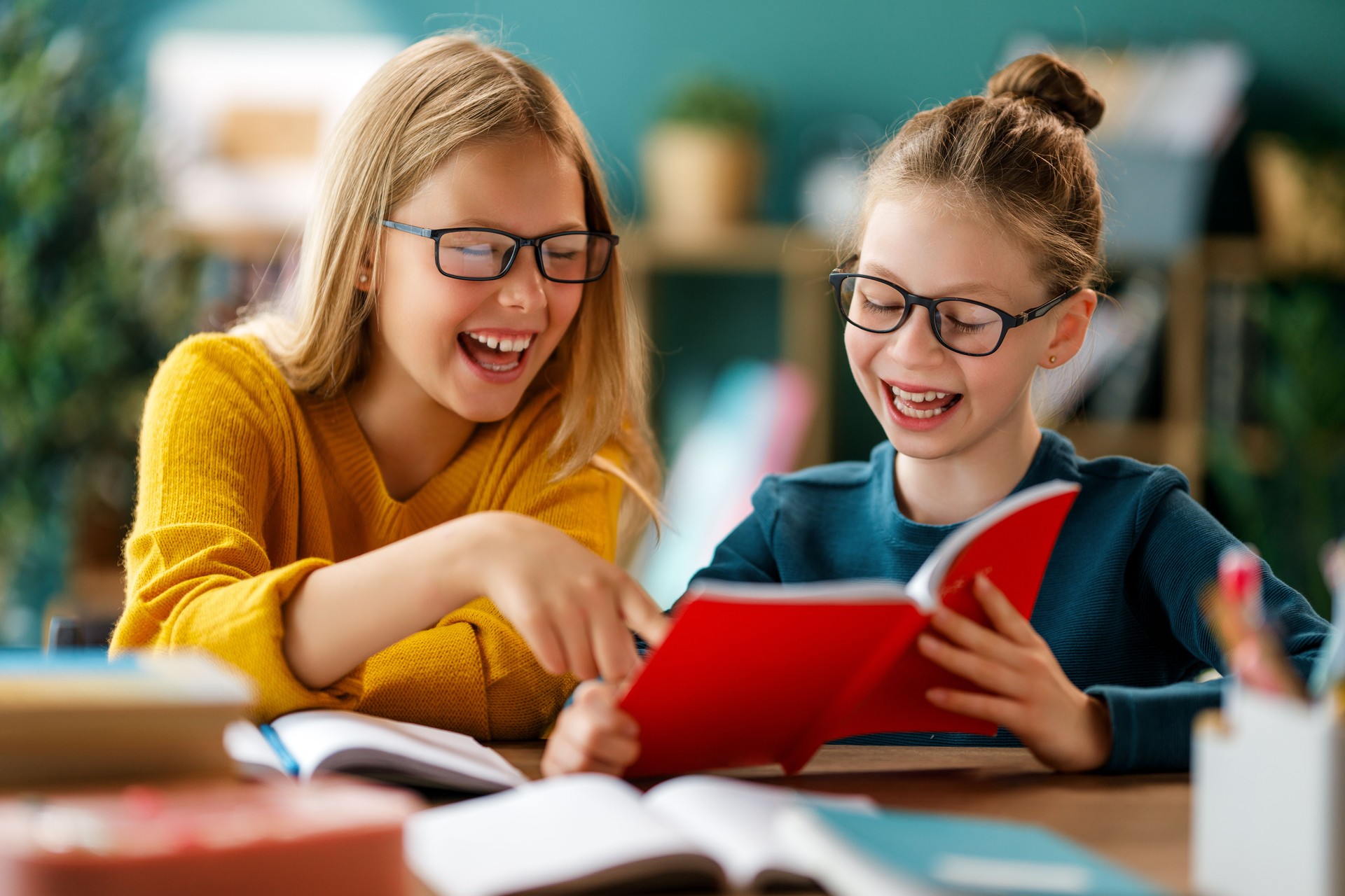 Children are learning in the class